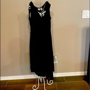 A beautiful comfy stylish dress.  You can dress it up or down.